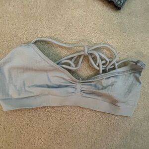 Light blue free people bralette